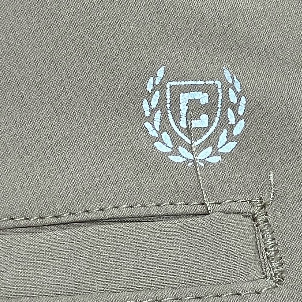 Chaps Beige Khaki Stretch Cargo Shorts Size 33 - Picture 4 of 7